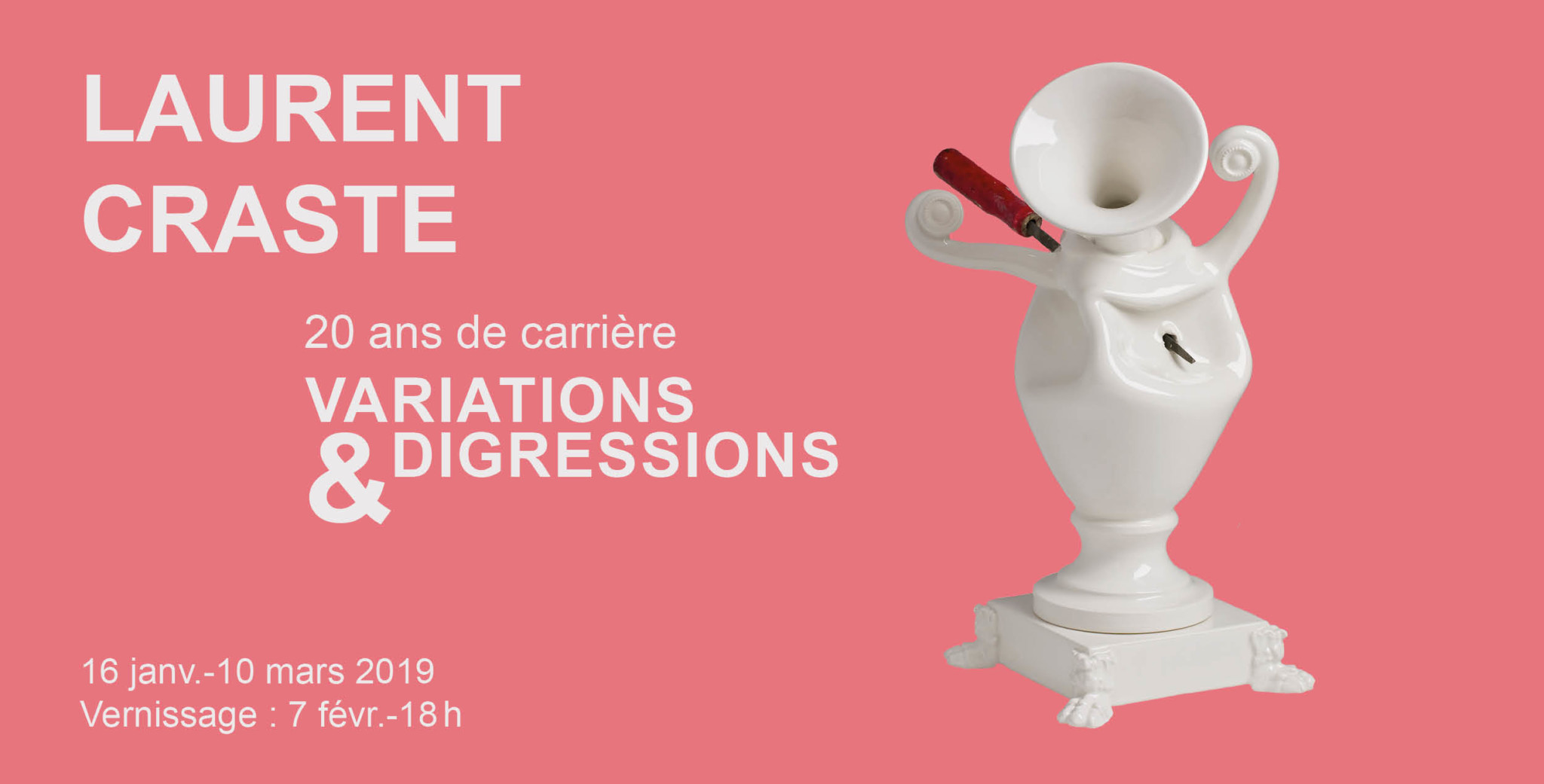 Laurent Craste  20 ans de carrière : variations & digressions