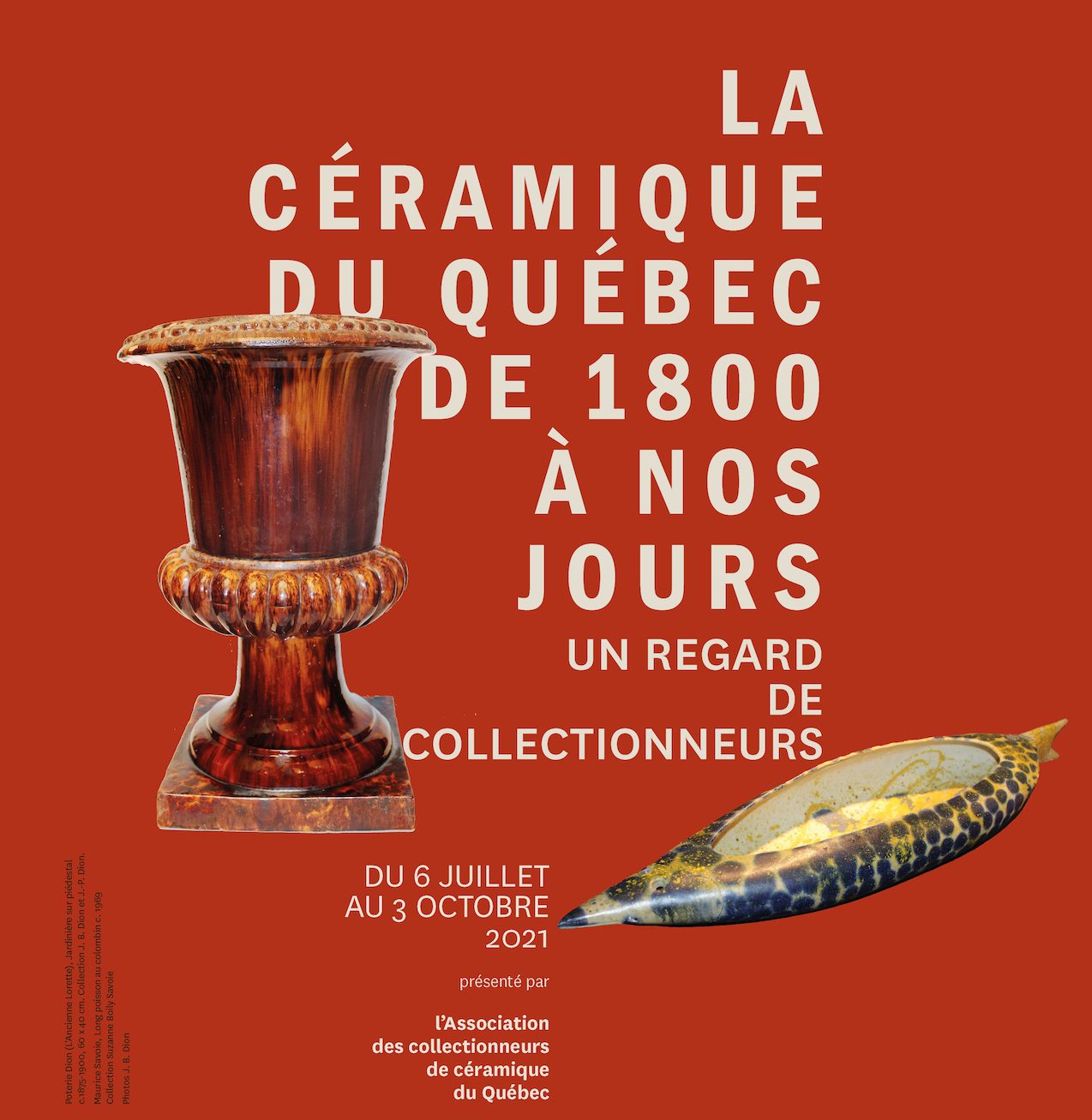 1820–2020, 200 Years of Ceramics in Québec