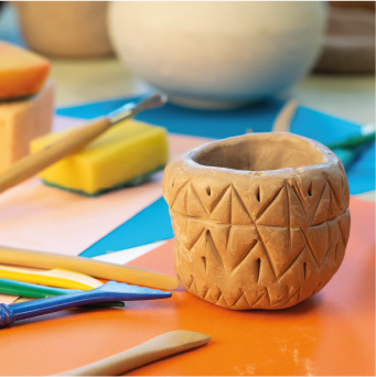 Atelier créatif - bol en argile
