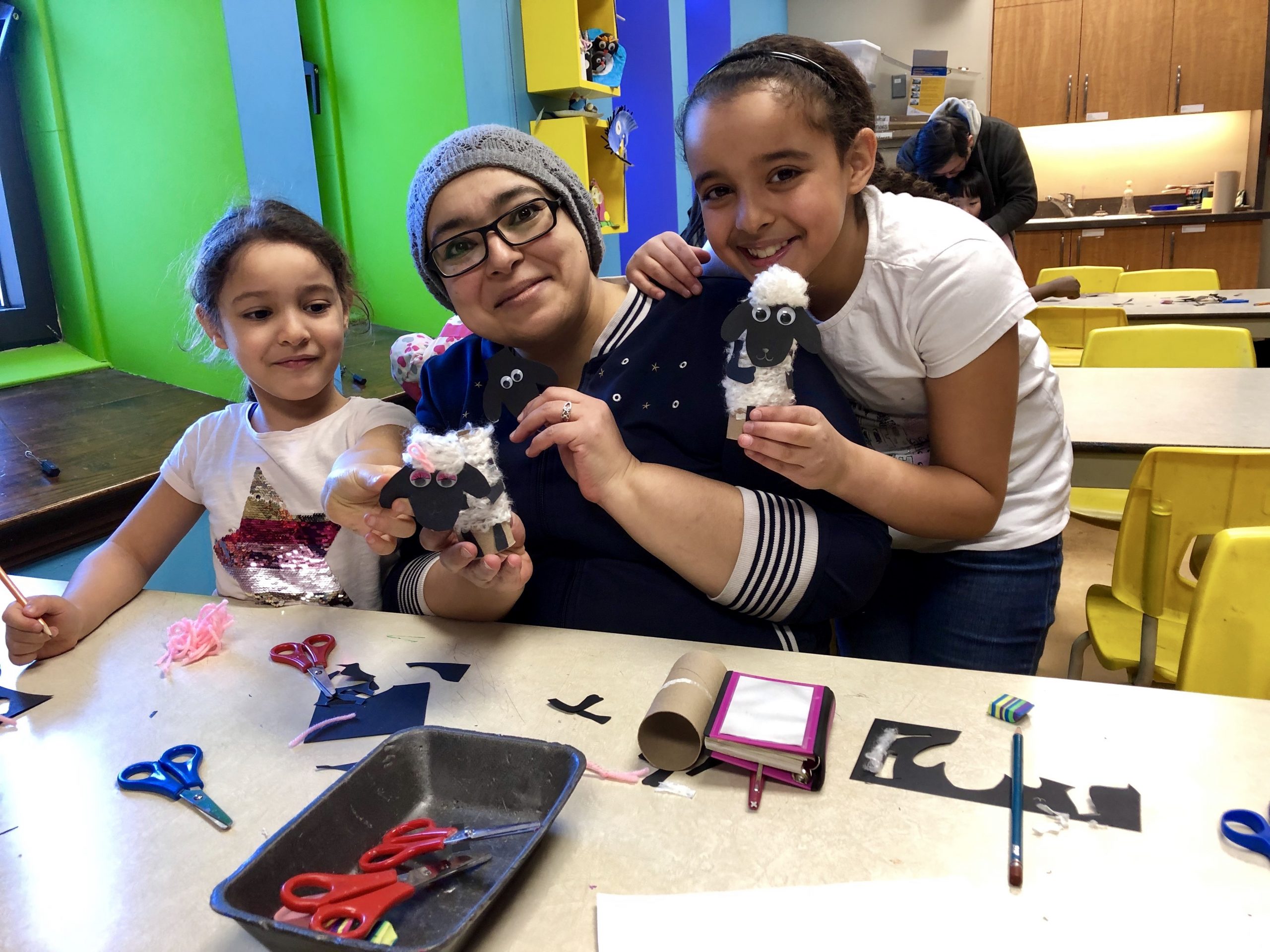 Ateliers créatifs en famille