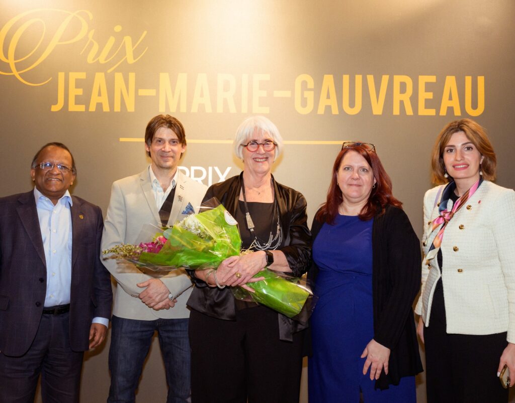 Remise des Prix Jean-Marie-Gauvreau et Jean-Cartier 2025