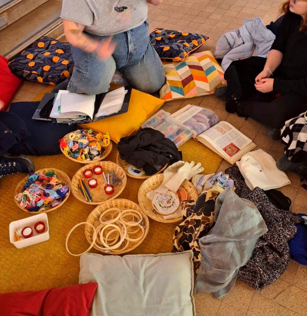 Saint Lau surcycle son linge !